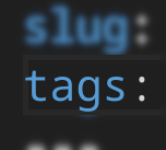 Blog Tags Helper